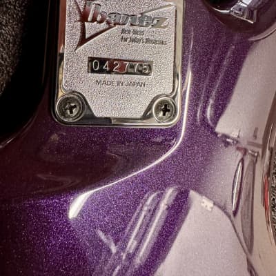 Ibanez JS2450-MCP Joe Satriani Signature Electric Guitar  Muscle Car Purple MINT image 12