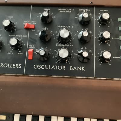 Moog Minimoog Model D Very Good Condition - Recently calibrated, plays perfectly, stable tuning. image 4