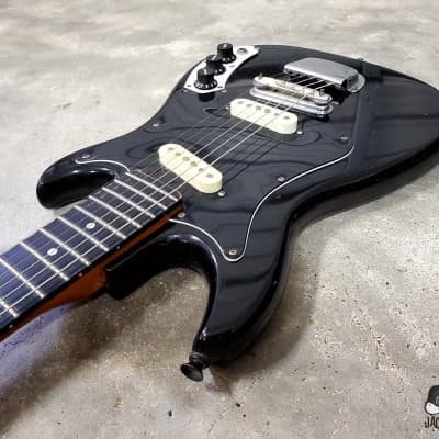 CMI / Cort "H-804" Slammer MIJ/MIK Electric Guitar (1970s, Black) image 15