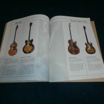 Vintage 1967 Eko Musical Instruments Catalog! Electric, Acoustic, Bass! image 6
