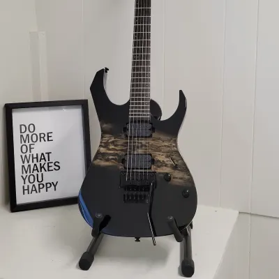 NEW Guerilla M-SR6FR - 6 String Custom Made Guitar w/Floyd - Blackheart, w Premium Carbon Fibre Case image 2