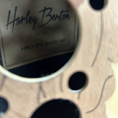 Harley Benton HBO-850 Bass NA - Natural image 6