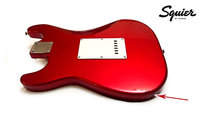 SQUIER By FENDER Stratocaster Body - Candy Apple Red