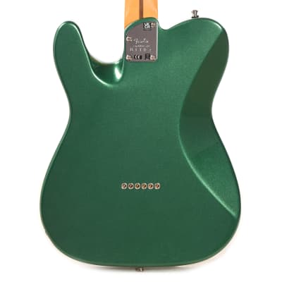 Fender American Ultra Telecaster Mystic Pine w/Ebony Fingerboard & Anodized Gold Pickguard (CME Exclusive) image 3