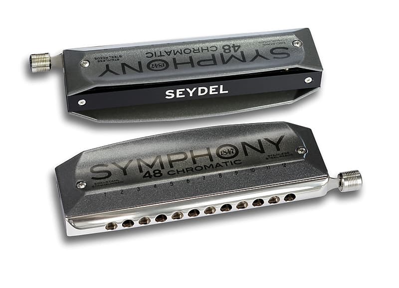 Seydel Lightning Harmonica Polished Stainless Steel Reeds, Covers