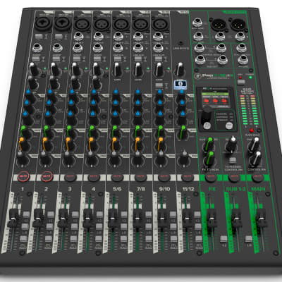 Mackie ProFX12v3+ 12-Ch. Effects Mixer w/USB+7 Piece Drum Mic Kit ProFX12 v3+ image 4