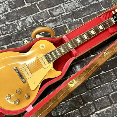 Gibson Les Paul Reissue 1954 P-90 VOS Dbl Gold New Unplayed Auth Dlr 8lb 8oz #074 image 3