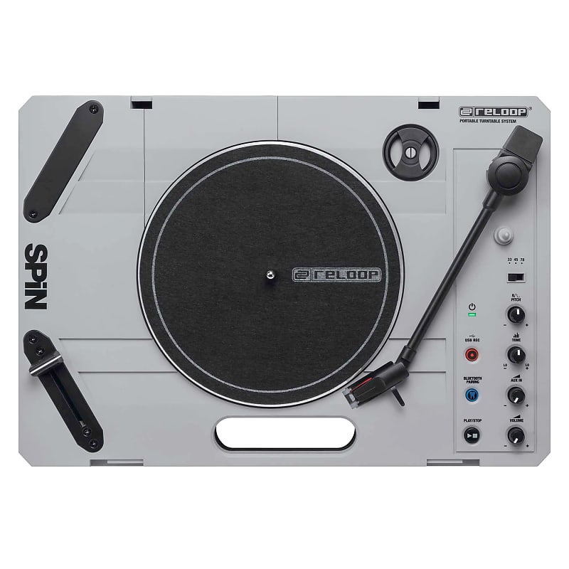 Reloop: SPIN Portable Turntable System Portable Turntable *LOC_D9 image 1