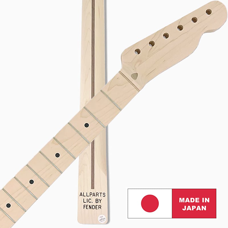 NEW Allparts TMO FAT Licensed by Fender Replacement Neck for Telecaster Maple