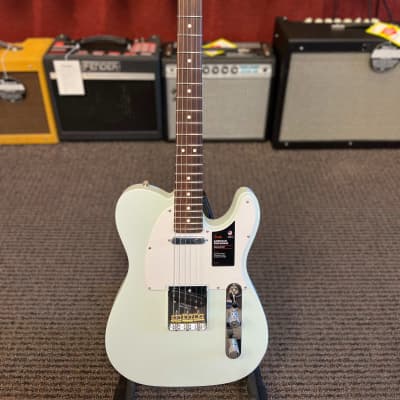 Fender AMERICAN PERFORMER TELECASTER® 2021 Satin Sonic Blue image 1