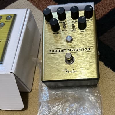 Fender Pugilist Distortion 2018 - Present - Yellow image 1
