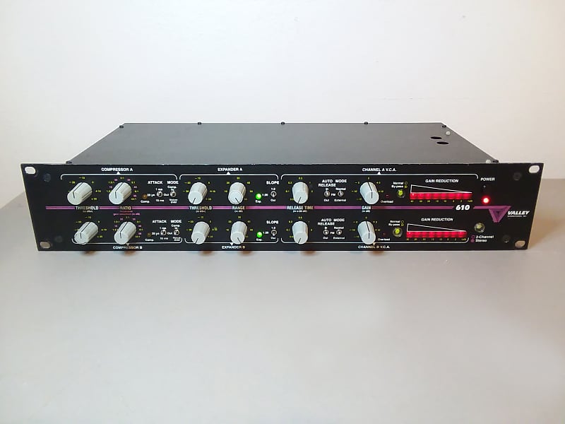 Valley People 610 vintage stereo compressor deluxe version of dynamite dyna  mite