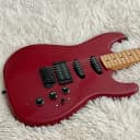 1989 Squier II Contemporary Stratocaster HSS Torino Red Electric Guitar