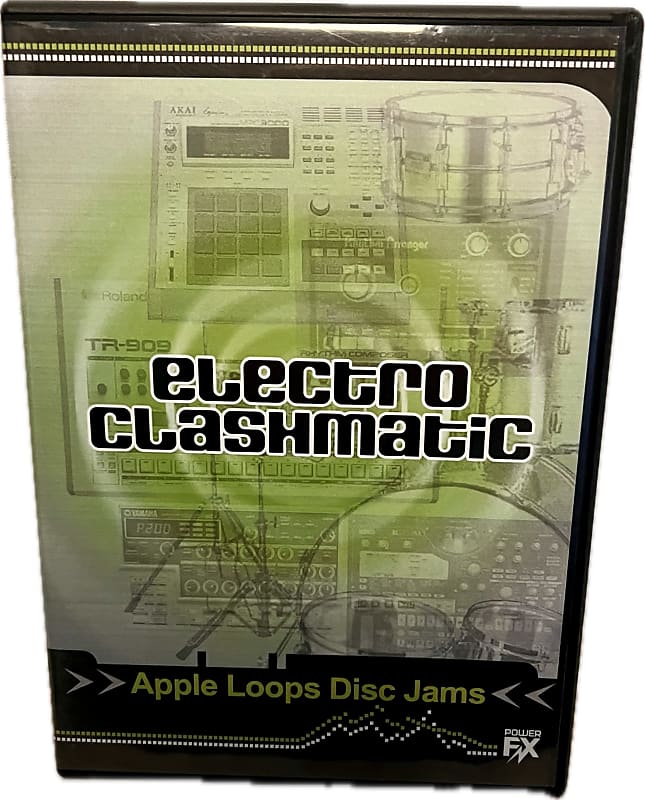 Power FX Electro Clashmatic Loops Sample CD Reverb