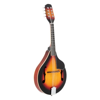 A Style 8-String Acoustic Mandolin with Pick Guard 2020s Sunset image 1
