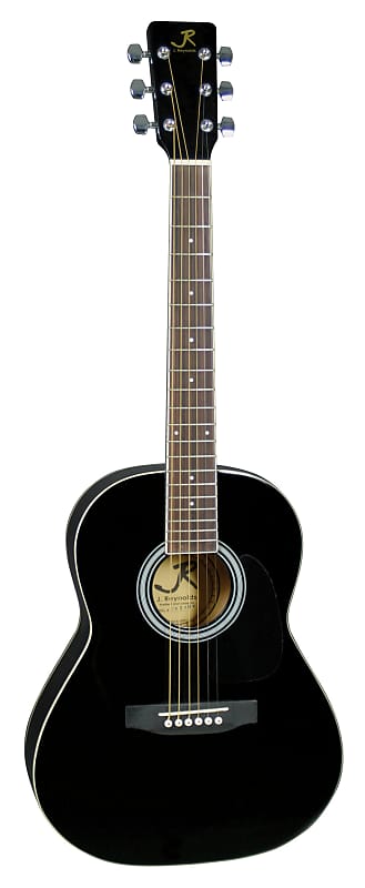 J Reynolds Jr14Bk 36" Acoustic Guitar. Black image 1