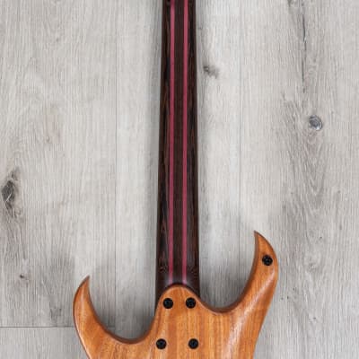 Mayones Duvell Elite Pro 7 Guitar, 7-String, Ebony, Trans Graphite Satin image 5