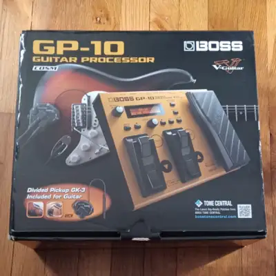 Boss GP-10 Guitar Processor Multi-Effect Unit w/ GK-3 Pickup | Reverb