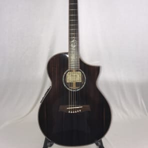 Ibanez EWC30EBE-NT-3T-01 Acoustic-Electric Guitar – Ebony | Reverb