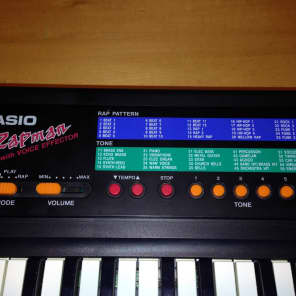 Casio Rapman Vintage 90s Keyboard Electronic Synthesizer
