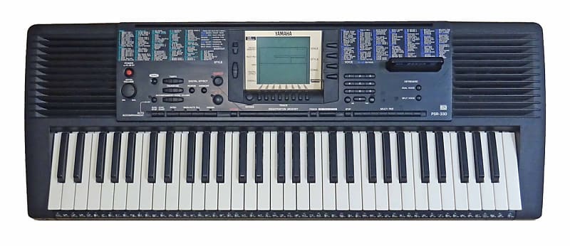 YAMAHA PSR-330 キーボード カートリッジ付 - メルカリ