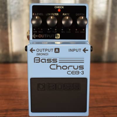 Boss CEB-3 Bass Chorus Guitar Effect Pedal image 2