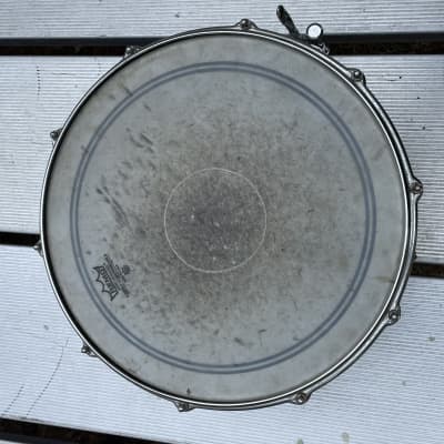 Slingerland 10 Lug Snare Drum Radio King 141 5x14 60s - Chrome Over Brass image 9