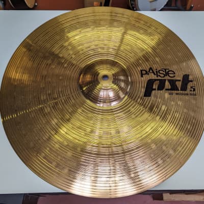 Sleeper! Paiste PST 5 Made In Germany 20" Medium Ride Cymbal - Looks & Sounds Excellent! image 1