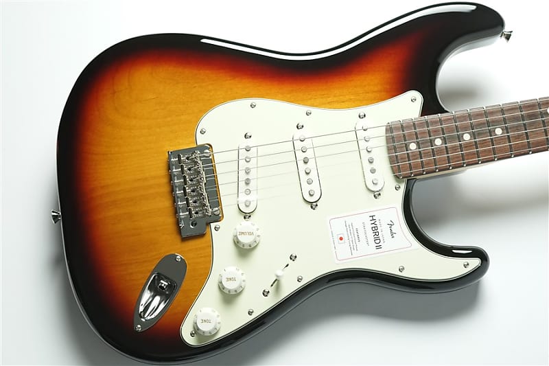 MIJ Fender Made in Japan Hybrid II Stratocaster - 3-Color Sunburst