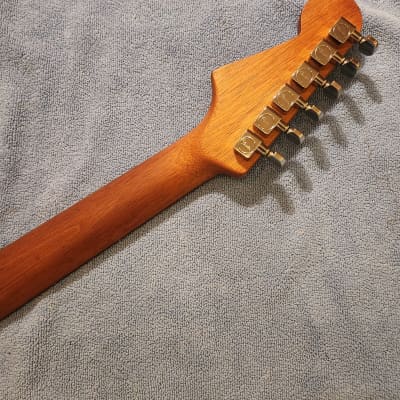 Musikraft Stratocaster Neck - Mahogany/Rosewood image 3