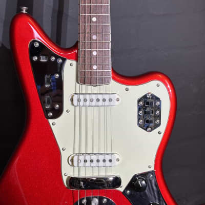 + Video Fender 1965 Candy Apple Red Matching Headstock With Neck Binding Guitarsmith Custom Guitar image 9