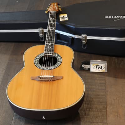 Ovation Model 1617 Legend 1980's Sunburst Guitar For Sale