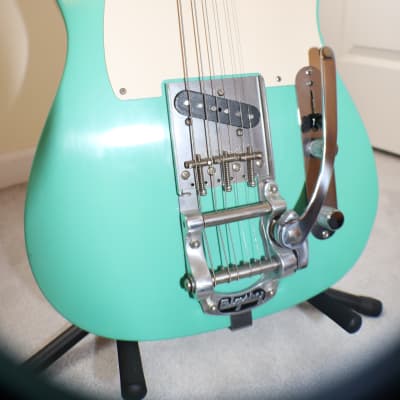 Fender American Vintage '62 ReIssue Telecaster Custom Bigsby 2012 - Thin-Skin Lacquer Sea Foam Green image 7