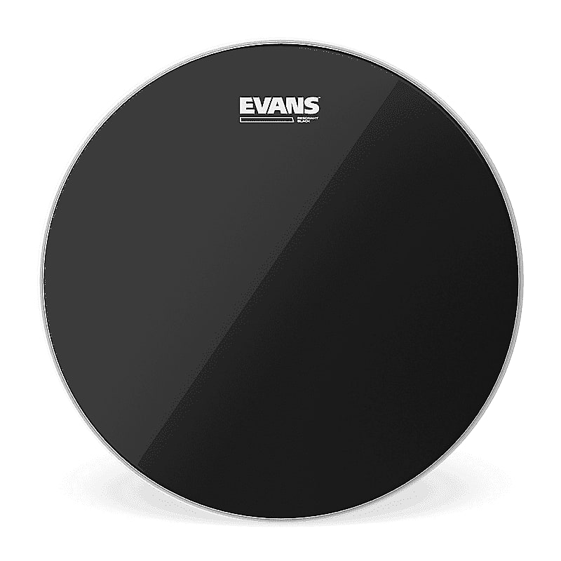 Evans TT16RBG Resonant Black Drum Head - 16" image 1