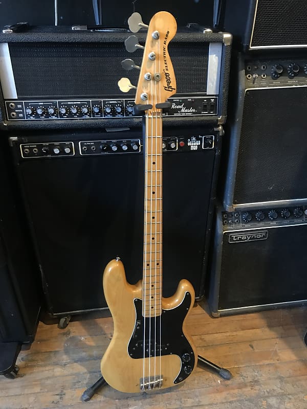 Greco Precision Bass Copy 1977 Natural