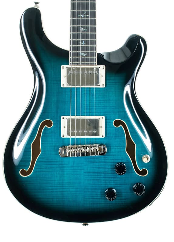 PRS SE Hollowbody II Piezo-Peacock Blue image 1