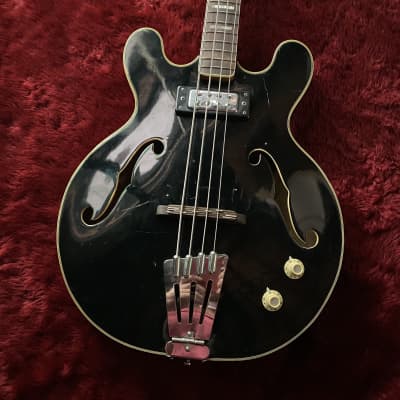 c.Late 1960s Greco EB-135 MIJ Vintage Hollow Bass EB-2 Style