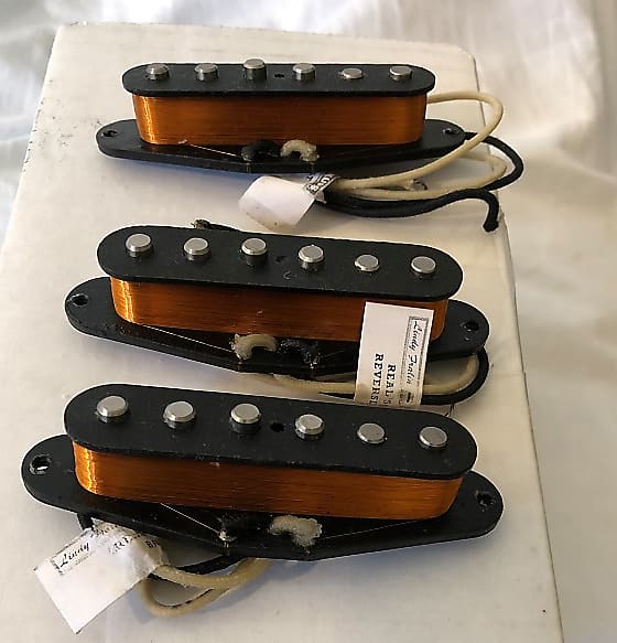 Lindy Fralin Real 54 Stratocaster Pickup Set Uncovered | Reverb