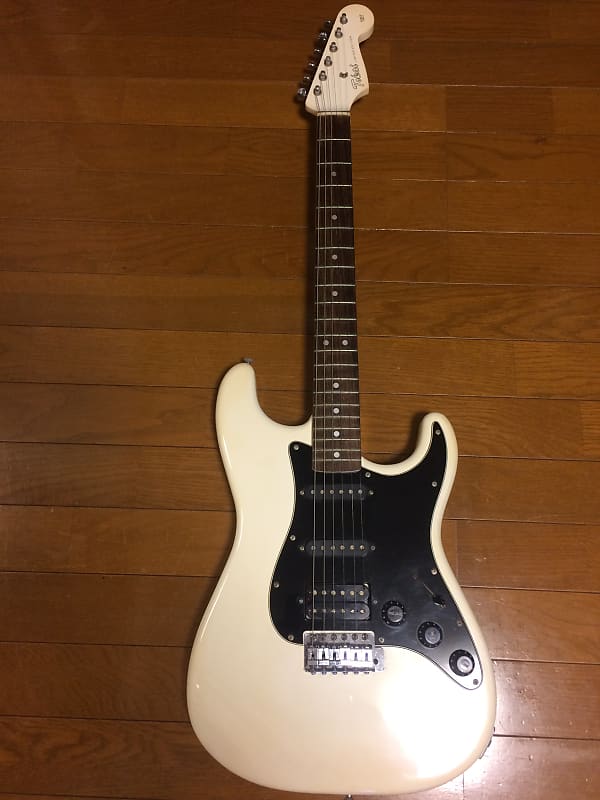 1985 Tokai Limited Edition Superstrat, MIJ, Cream with matching neck and headstock, leather gigbag image 1