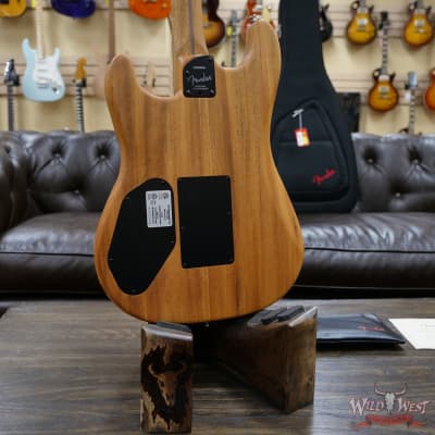 Fender American Acoustasonic Stratocaster Ebony Fingerboard 3-Color Sunburst image 11