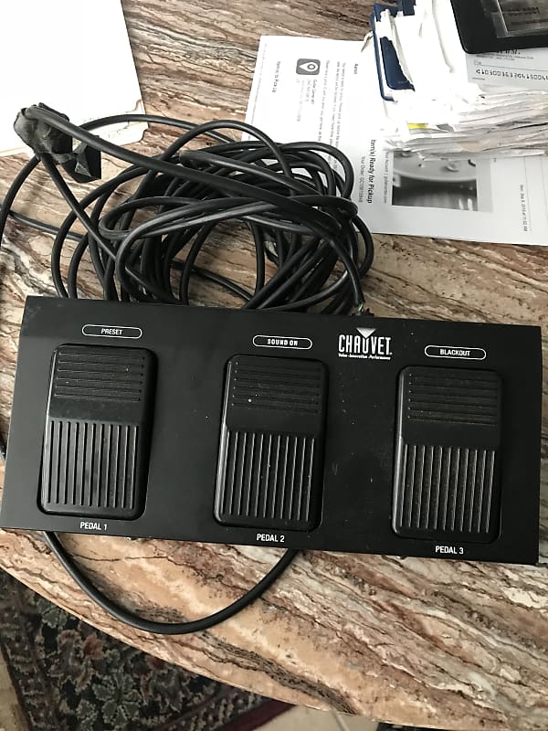 Chauvet 4 bar light footswitch 4 bar foot pedal Reverb