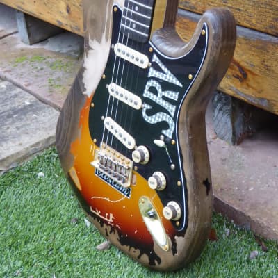 DY Guitars SRV Stevie Ray Vaughan First Wife No.1 relic strat body PRE-BUILD ORDER image 8