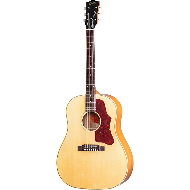 Gibson Limited Edition J-50 VOS Acoustic-Electric Guitar, Antique Natural,  (with Case)