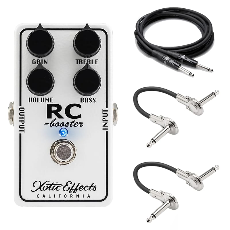 New Xotic 20th Anniversary RC Booster Classic Guitar Effects Pedal image 1