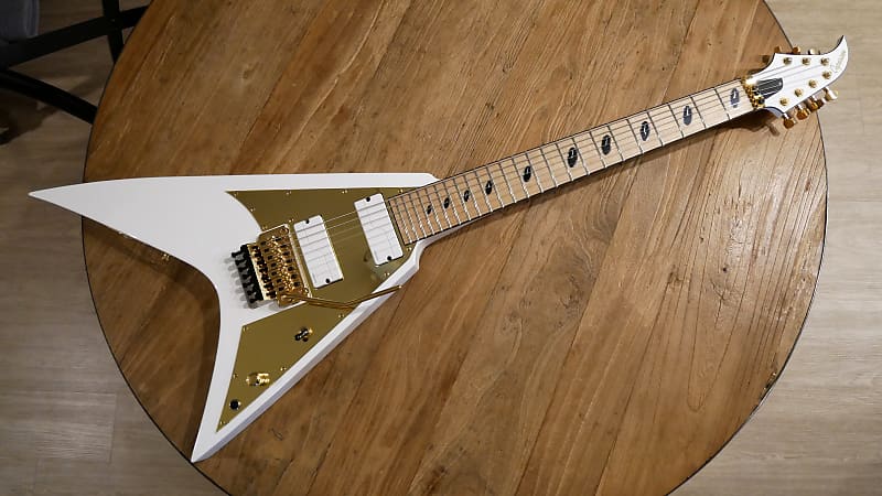 2019 Caparison Orbit 7-CZQ Cazqui Signature - White/Mirror Gold