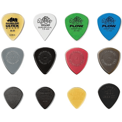 Dunlop PVP1118 Shred Guitar Pick Variety Pack (12-Pack)
