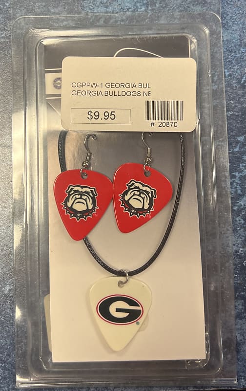 SGM Georgia Bulldogs Home and Away Pick Necklace and Earrings Set 2010’s image 1