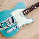 2008 Fender Telecaster Custom '62 Reissue Ocean Turquoise w/ Bigsby & USA Pickups, Japan MIJ