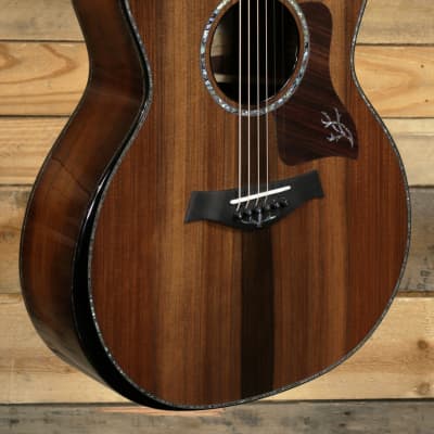 Taylor Presentation PS14ce Honduran Rosewood Acoustic/Electric Guitar Natural w/ Case image 1