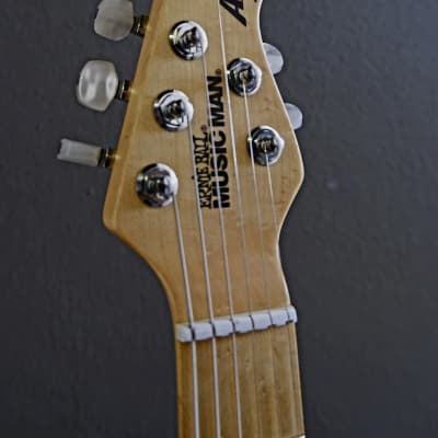 Ernie Ball Music Man Axis Super Sport Semi-Hollow HH with Maple Fretboard 2010s - Tobacco Burst image 5
